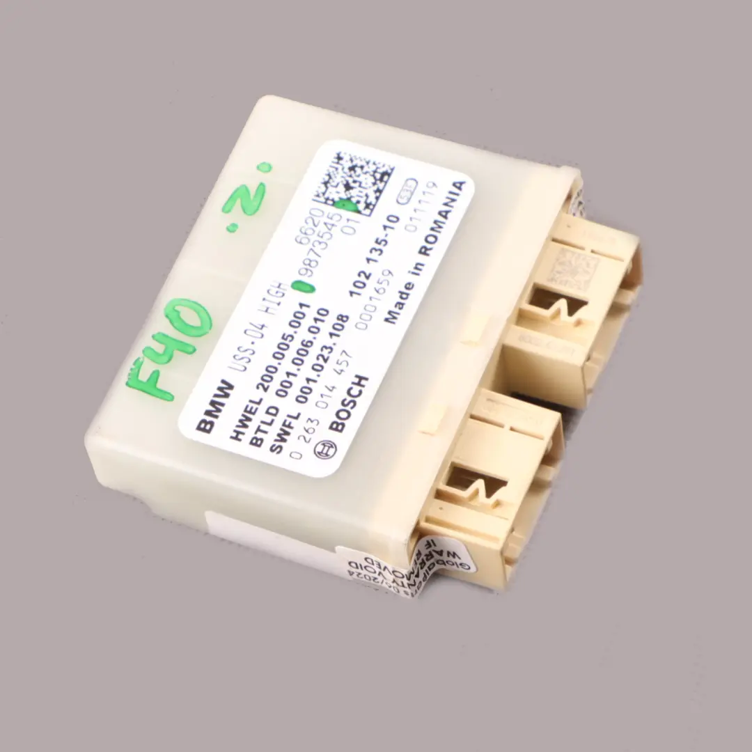 PDC Modul BMW F40 G20 G21 Parkassistent Steuergerät Modul ECU für mit Teilenummer 9873545 PDC Modul BMW F40 G20 G21 Parkassistent Steuergerät Modul ECU - SKU 9873545 - Teilenummer 9873545