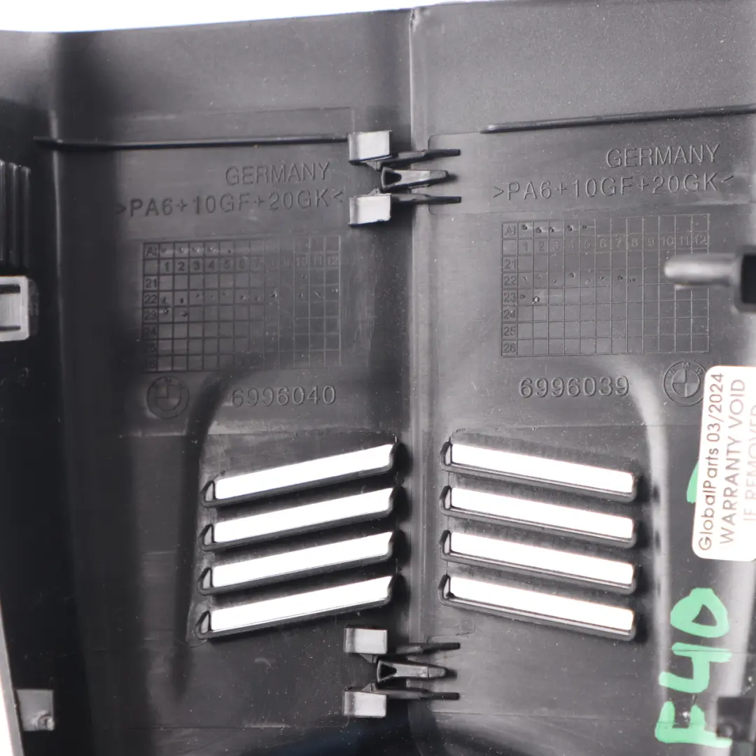 BMW F40 Obudowa Osłona Lusterka Wewnętrznego Czarny 6996040 6996039 - SKU 9874193-1 - Numer Części 9874193
