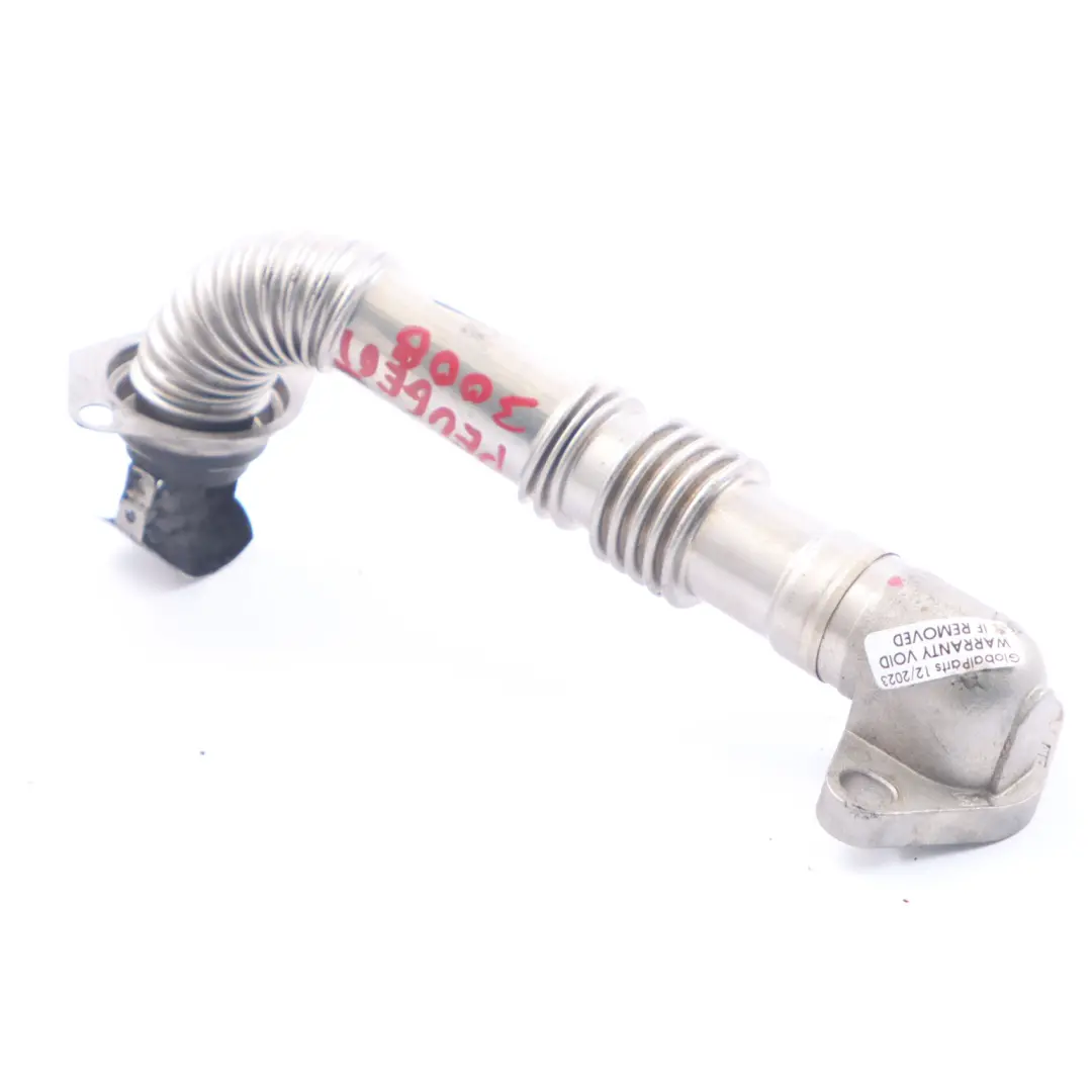 Pipe Peugeot 308 3008 1.6 HDi Diesel Engine Valve Line Hose to EGR with Part number 9874950180 EGR Pipe Peugeot 308 3008 1.6 HDi Diesel Engine Valve Line Hose - SKU 9874950180 - Part number 9874950180
