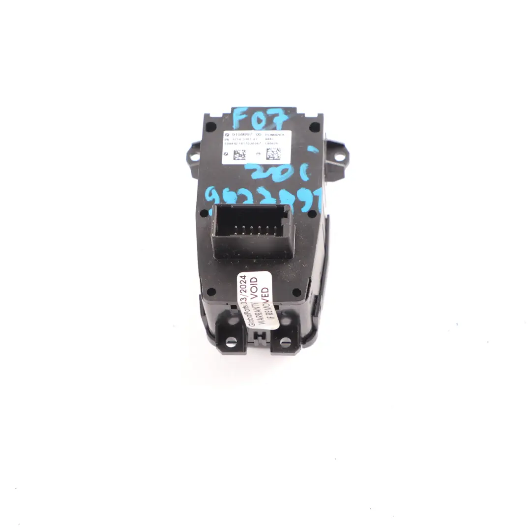 Interruptor freno estacionamiento Botón Auto-Hold 9159997 para BMW F01 F02 LCI F15 con número de pieza 9877891 BMW F01 F02 LCI F15 Interruptor freno estacionamiento Botón Auto-Hold 9159997 - SKU 9877891 - Número de pieza 9877891