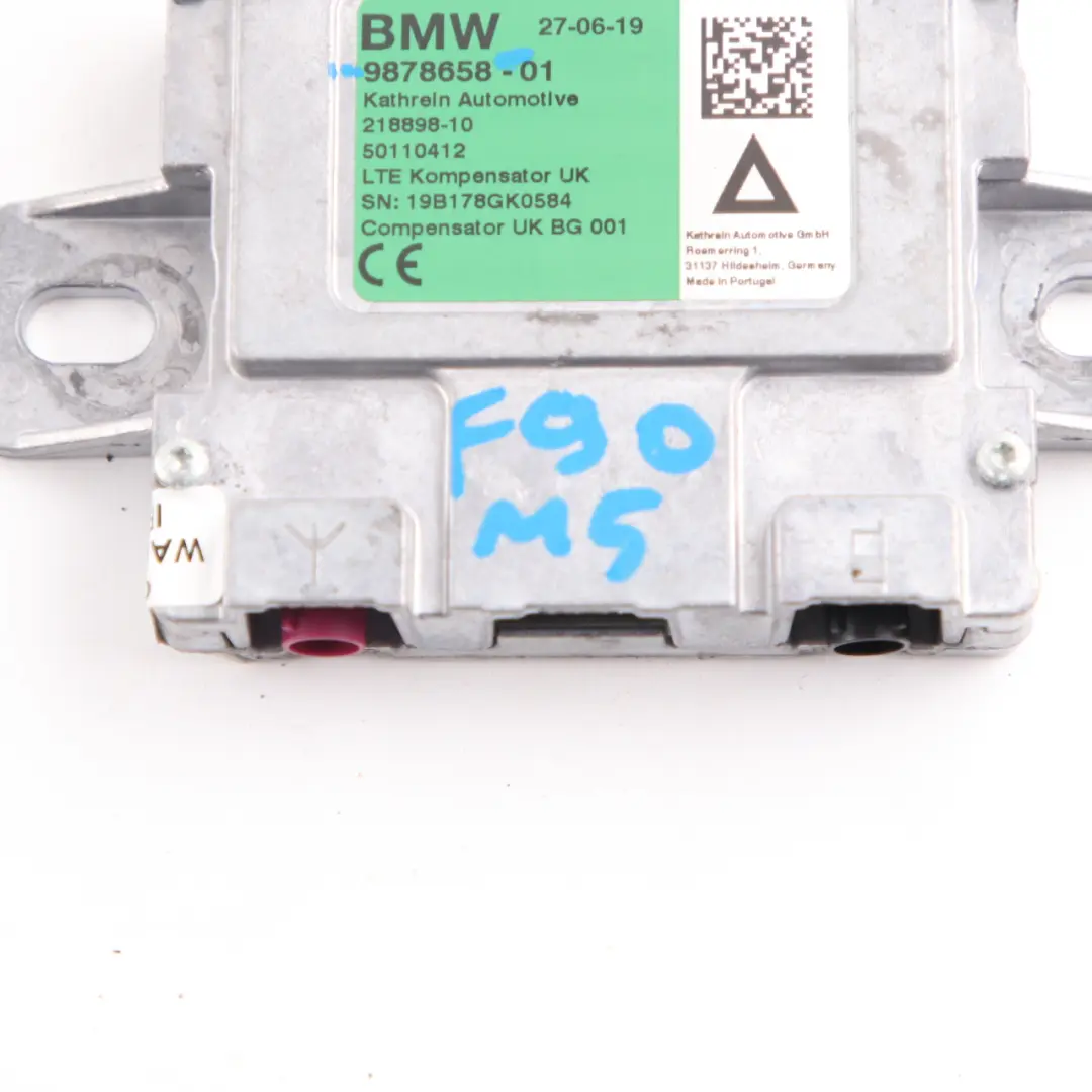 Compensador LTE UK Módulo Unidad Control para BMW F20 F30 F31 LCI Mini F55 F56 con número de pieza 9878658 BMW F20 F30 F31 LCI Mini F55 F56 Compensador LTE UK Módulo Unidad Control - SKU 9878658 - Número de pieza 9878658