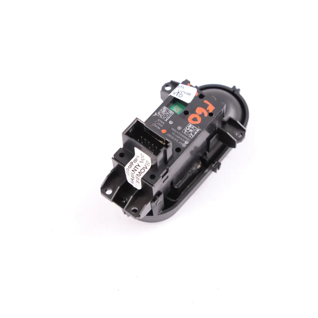 Interruptor de freno de estacionamiento Botón Trim Negro para Mini F54 F60 con número de pieza 9878667 Mini F54 F60 Interruptor de freno de estacionamiento Botón Trim Negro - SKU 9878667 - Número de pieza 9878667