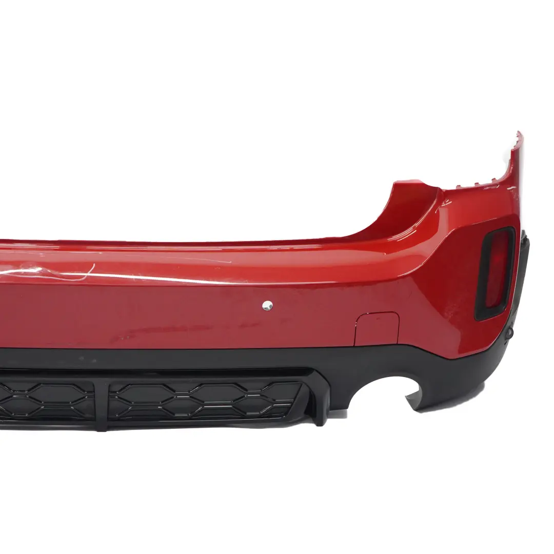 Zderzak Tylny JCW PDC Chili Red Czerwony - 851 do Mini F60 LCI Countryman o numerze 9880360 Mini F60 LCI Countryman Zderzak Tylny JCW PDC Chili Red Czerwony - 851 - SKU 9880360-CHRED - Numer Części 9880360