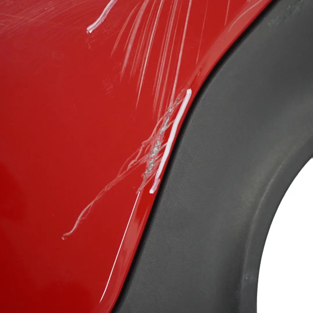 Mini F60 LCI Countryman Bumper Rear Trim Panel JCW PDC Complete Chili Red - 851 - SKU 9880360-CHRED - Part number 9880360
