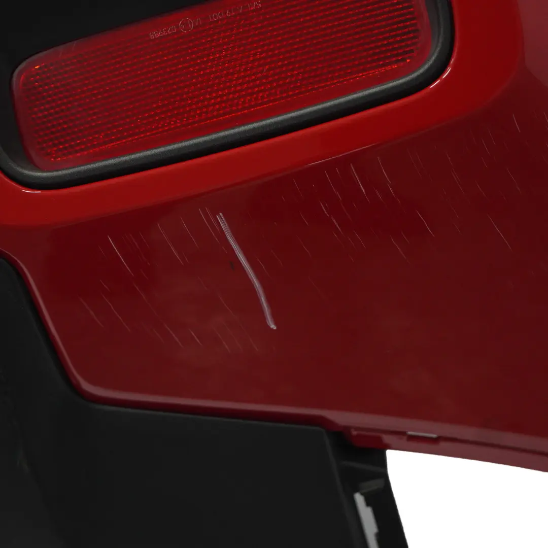 Bumper Rear Trim Panel JCW PDC Complete Chili Red - 851 to Mini F60 LCI Countryman with Part number 9880360 Mini F60 LCI Countryman Bumper Rear Trim Panel JCW PDC Complete Chili Red - 851 - SKU 9880360-CHRED - Part number 9880360