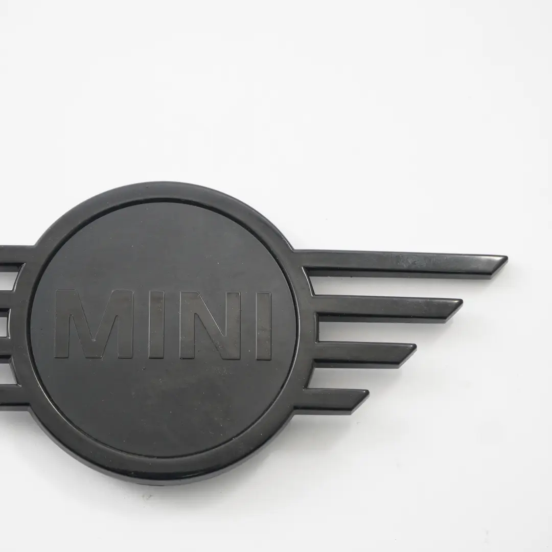 Trunk Lid Badge Emblem Adhered Black to Mini Countryman F60 Rear Tailgate with Part number 9880865 Mini Countryman F60 Rear Tailgate Trunk Lid Badge Emblem Adhered Black - SKU 9880865 - Part number 9880865