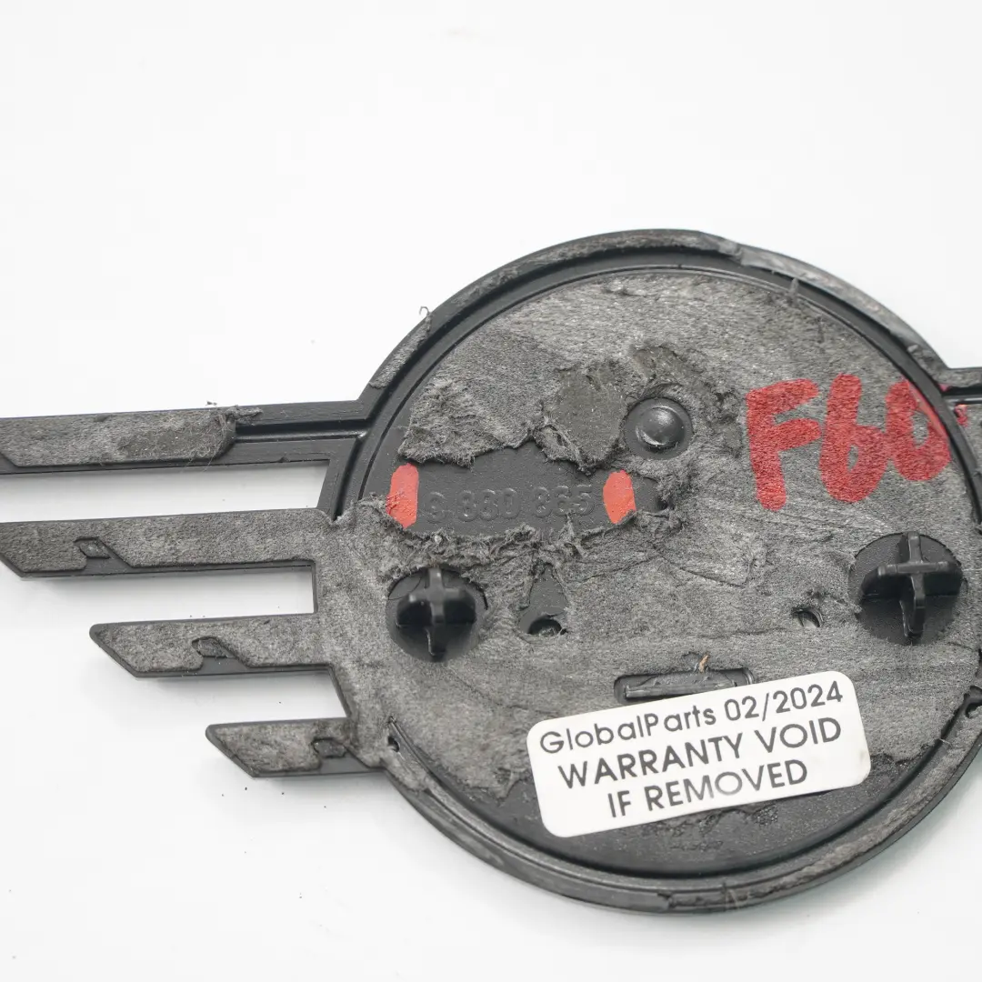 Heck Kofferraum klappe Emblem aufgeklebt Schwarz für Mini Countryman F60 mit Teilenummer 9880865 Mini Countryman F60 Heck Kofferraum klappe Emblem aufgeklebt Schwarz - SKU 9880865 - Teilenummer 9880865