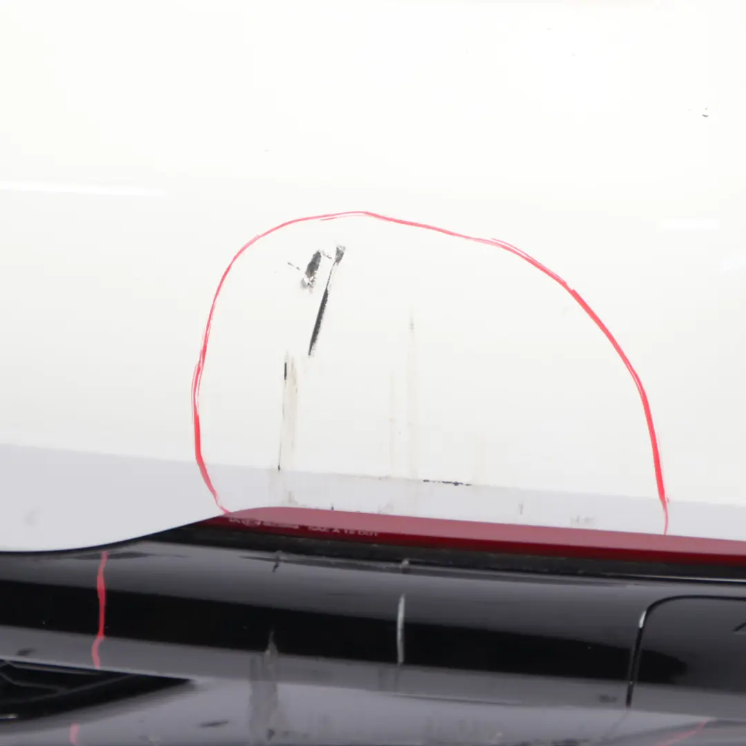 BMW F40 Rear Bumper M Sport Trim Panel PDC Alpinweiss Alpine White 3 - 300 - SKU 9881579-AW - Part number 9881579