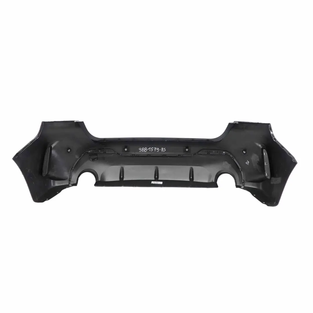 BMW F40 Rear Bumper M Sport Trim Panel PDC Black Sapphire Metallic - 475 - SKU 9881579-BS - Part number 9881579