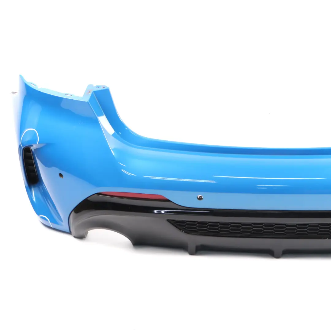 Bumper M Sport Trim Panel PDC Misano Blue Metallic - C1D to BMW F40 Rear with Part number 9881580 BMW F40 Rear Bumper M Sport Trim Panel PDC Misano Blue Metallic - C1D - SKU 9881580-MISA - Part number 9881580