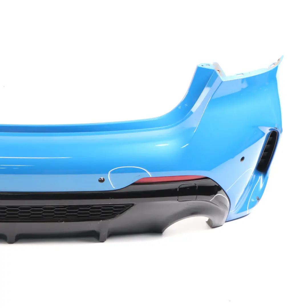 Bumper M Sport Trim Panel PDC Misano Blue Metallic - C1D to BMW F40 Rear with Part number 9881580 BMW F40 Rear Bumper M Sport Trim Panel PDC Misano Blue Metallic - C1D - SKU 9881580-MISA - Part number 9881580