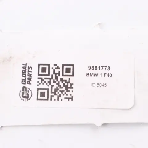 BMW F40 F44 G20 Support Poignée Porte Avant Droite Extérieur - SKU 9881778 - Numéro de pièce 9881778