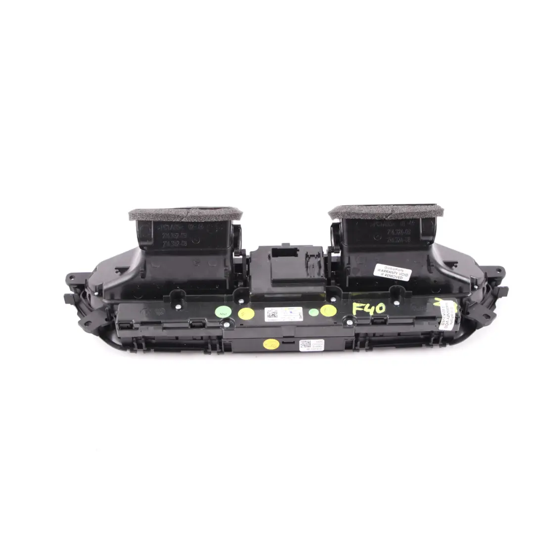 Control Panel BMW F40 Unit Automatic Conditioning High Seat Heating to Air with Part number 9889951 Air Control Panel BMW F40 Unit Automatic Conditioning High Seat Heating - SKU 9889951 - Part number 9889951