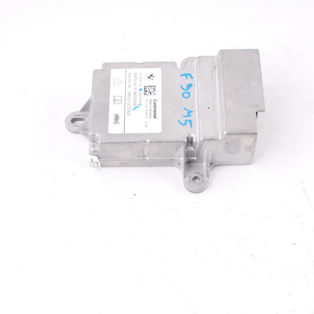 Unidad De Control De Colisión Del Módulo De Aire para BMW F90 M5 G11 G30 con número de pieza 9890599 BMW F90 M5 G11 G30 Unidad De Control De Colisión Del Módulo De Aire - SKU 9890599 - Número de pieza 9890599