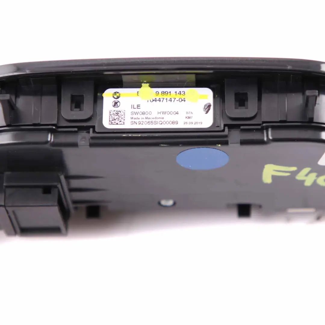 Interior Roof Light Lamp Switch Unit Front Black LED SOS to BMW F40 with Part number 9891143 BMW F40 Interior Roof Light Lamp Switch Unit Front Black LED SOS - SKU 9891143 - Part number 9891143