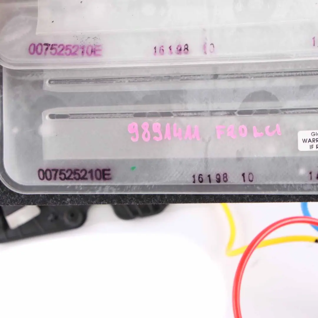 Lumbar Support Pump BMW F20 F21 F30 F31 Front Seat Lordosis Pad Unit to with Part number 9891411 Lumbar Support Pump BMW F20 F21 F30 F31 Front Seat Lordosis Pad Unit - SKU 9891411 - Part number 9891411