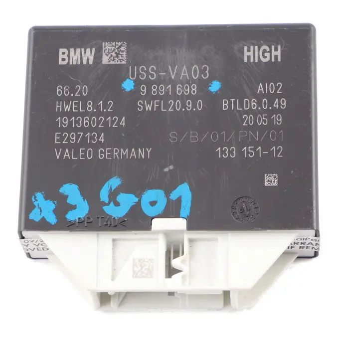 PDC Module BMW G30 G31 G11 X3 G01 Parking Assistant Control Unit to with Part number 9891698 PDC Module BMW G30 G31 G11 X3 G01 Parking Assistant Control Unit - SKU 9891698 - Part number 9891698