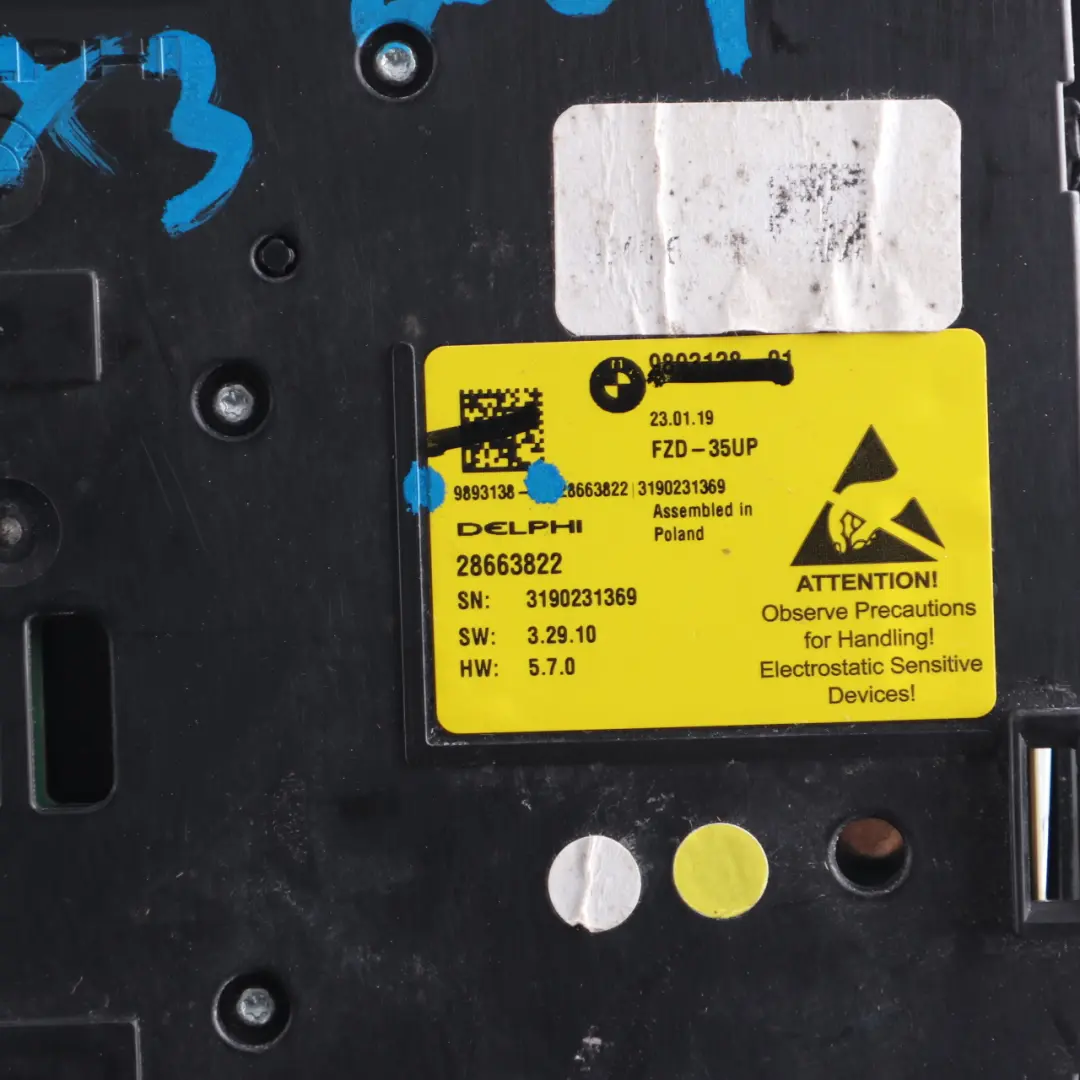 Luz Techo BMW G20 G30 X3 G01 Interior Lámpara Panel Interruptor Negro para con número de pieza 9893138 Luz Techo BMW G20 G30 X3 G01 Interior Lámpara Panel Interruptor Negro - SKU 9893138 - Número de pieza 9893138