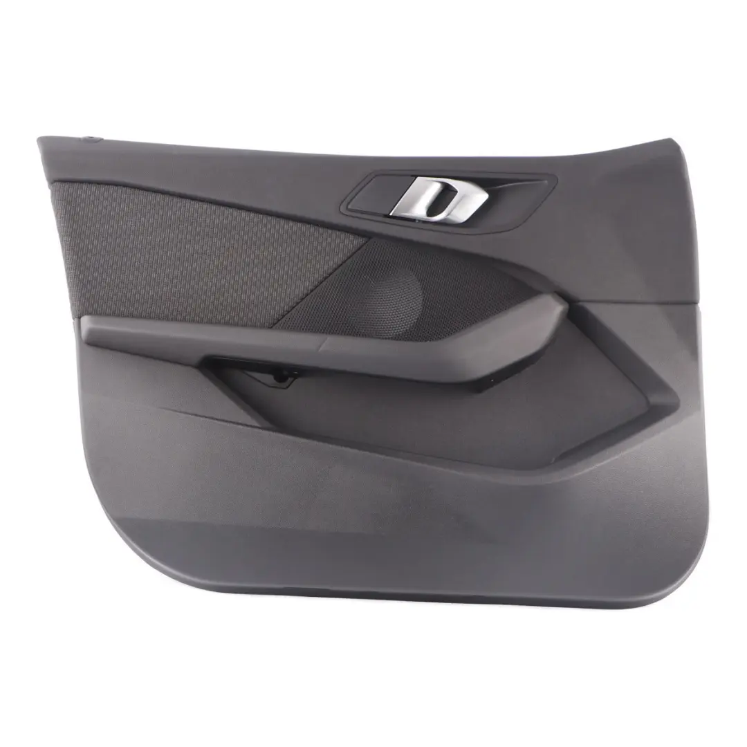 Door Card Front Left N/S Lining Trim Cloth Fabric Grid Anthracite to BMW F40 with Part number 9893801 BMW F40 Door Card Front Left N/S Lining Trim Cloth Fabric Grid Anthracite - SKU 9893801 - Part number 9893801