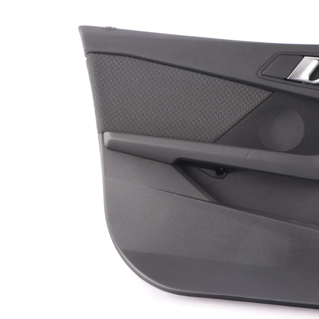 Door Card Front Left N/S Lining Trim Cloth Fabric Grid Anthracite to BMW F40 with Part number 9893801 BMW F40 Door Card Front Left N/S Lining Trim Cloth Fabric Grid Anthracite - SKU 9893801 - Part number 9893801