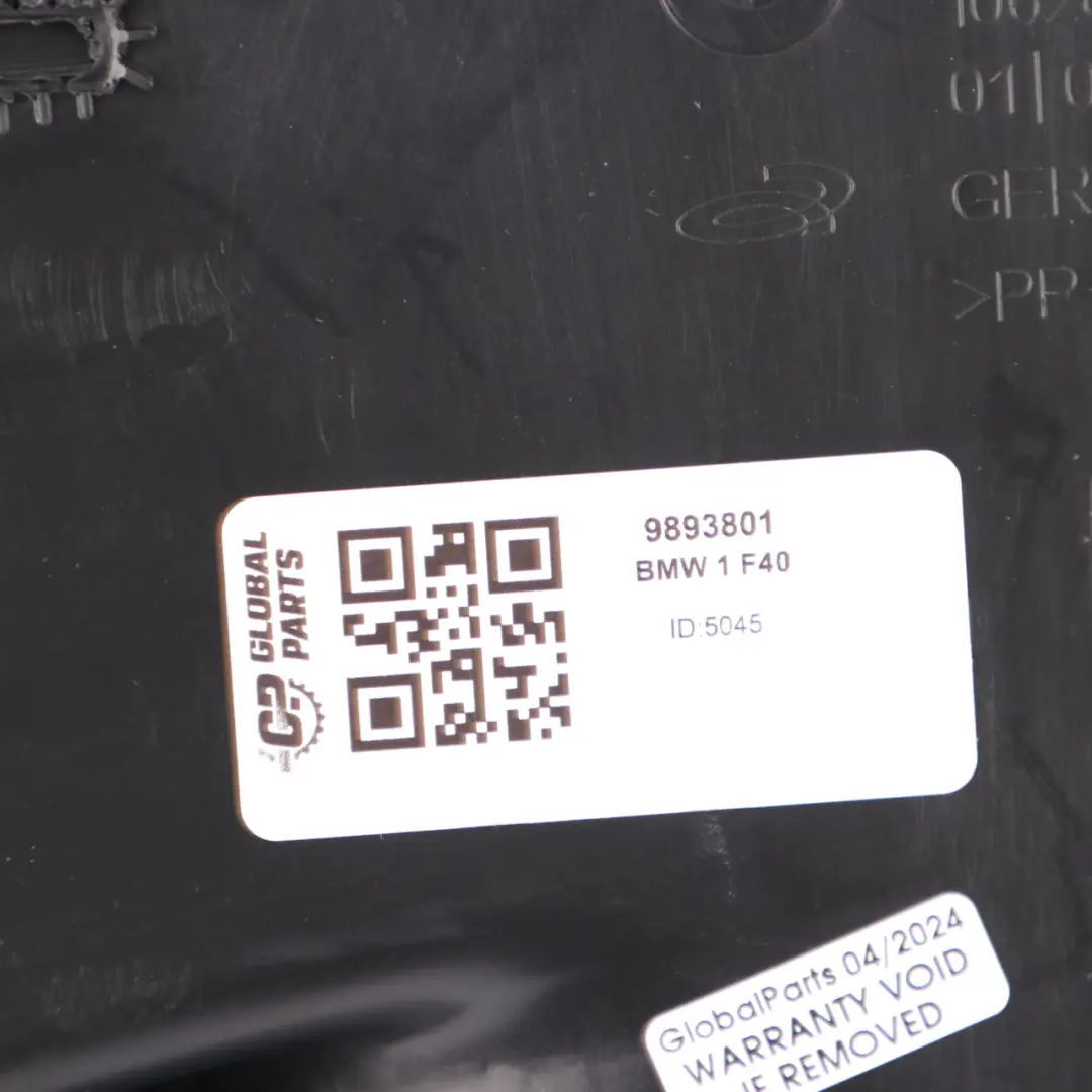 BMW F40 Door Card Front Left N/S Lining Trim Cloth Fabric Grid Anthracite - SKU 9893801 - Part number 9893801