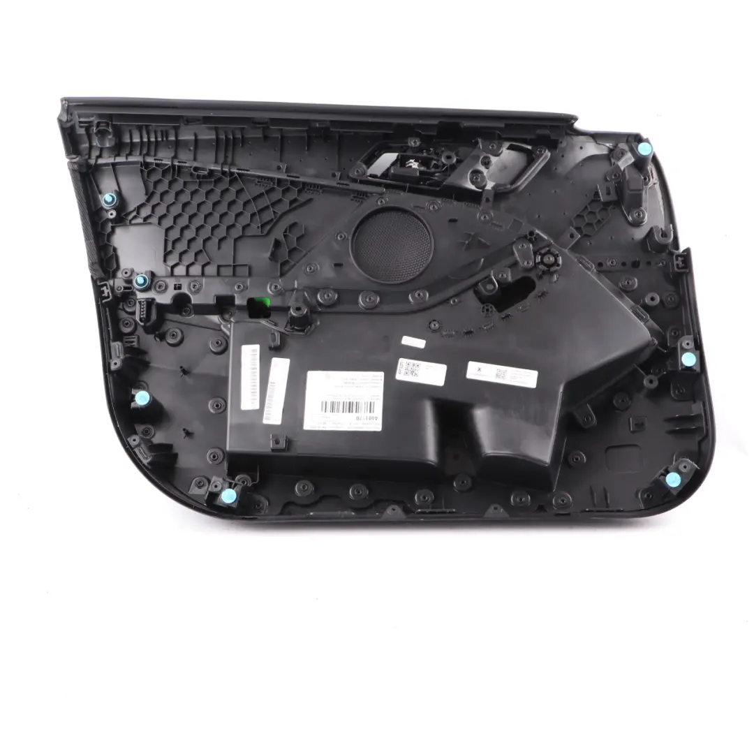 Door Card Front Right O/S Lining Trim Cloth Fabric Grid Anthracite to BMW F40 with Part number 9893802 BMW F40 Door Card Front Right O/S Lining Trim Cloth Fabric Grid Anthracite - SKU 9893802 - Part number 9893802