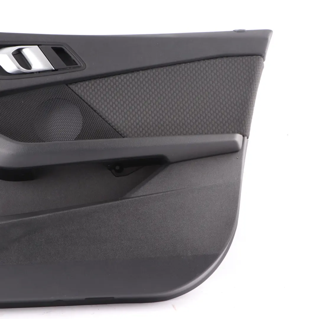 BMW F40 Door Card Front Right O/S Lining Trim Cloth Fabric Grid Anthracite - SKU 9893802 - Part number 9893802