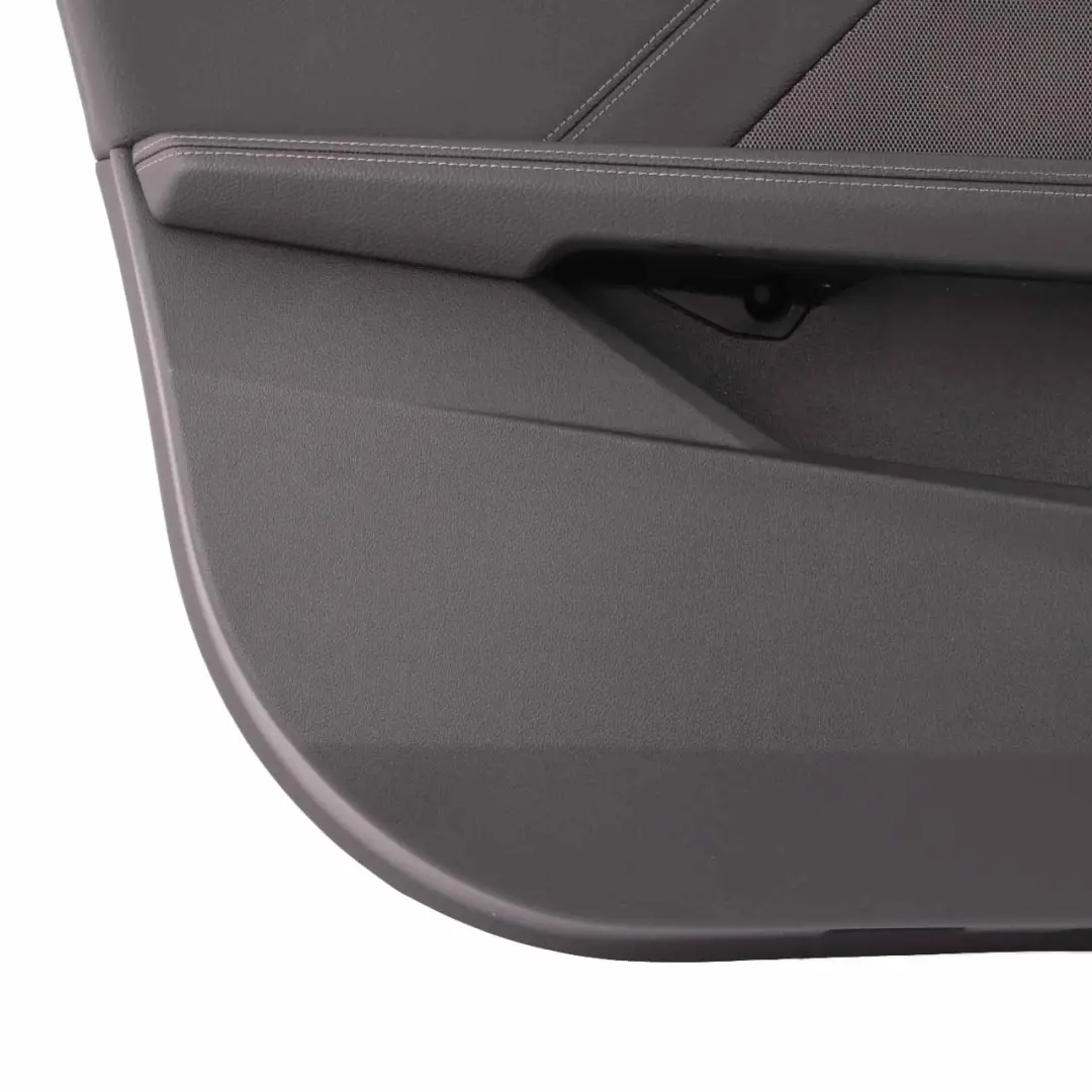 BMW F40 Scheda Porta Anteriore Sinistra Rivestimento Pelle Traforata Nera Dakota - SKU 9893815 - Numero di parte 9893815