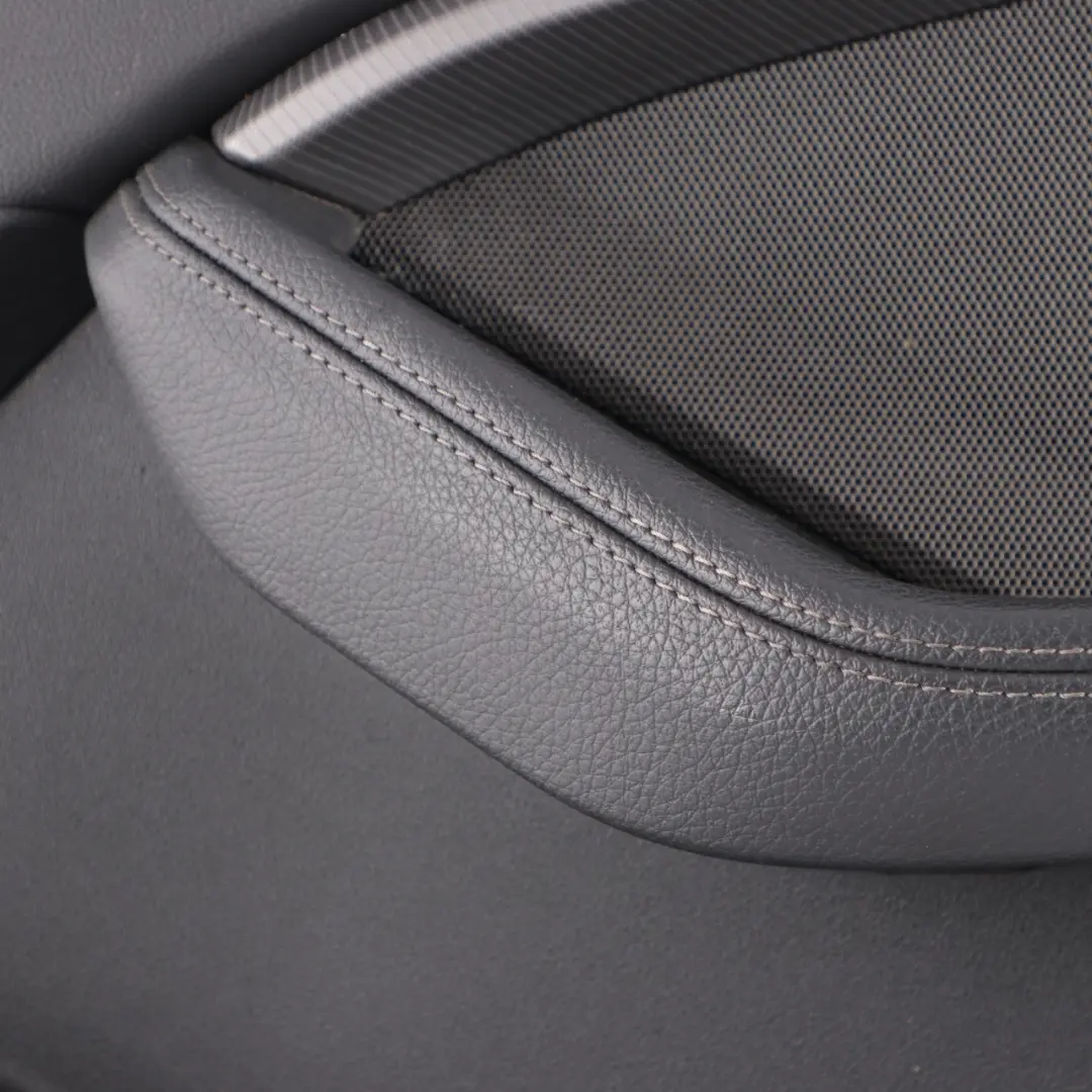 Door Card Front Right O/S Lining Trim Black Perforated Leather Dakota to BMW F40 with Part number 9893816 BMW F40 Door Card Front Right O/S Lining Trim Black Perforated Leather Dakota - SKU 9893816 - Part number 9893816