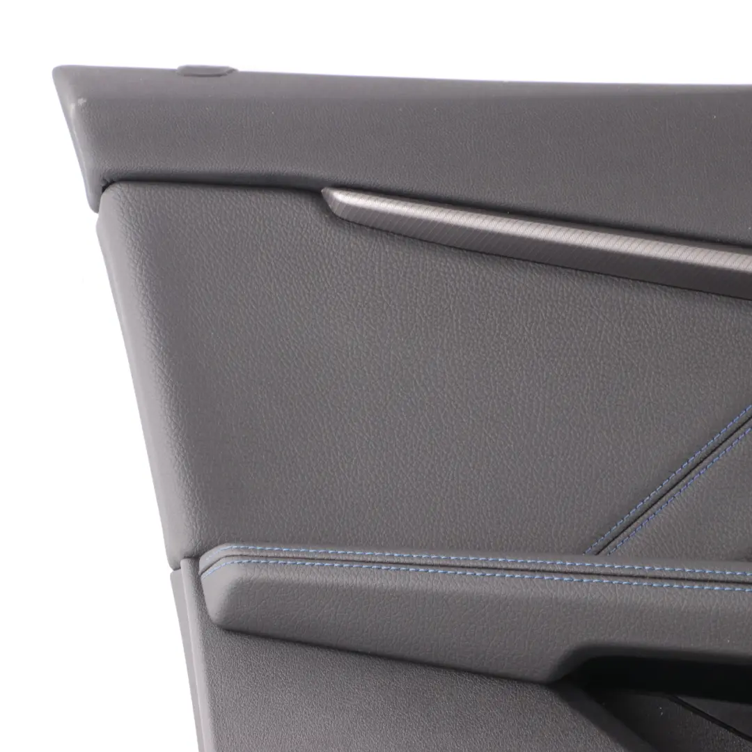 Scheda Porta Anteriore Sinistra Rivestimento Traforata Dakota Nero per BMW F40 con numero di parte 9893821 BMW F40 Scheda Porta Anteriore Sinistra Rivestimento Traforata Dakota Nero - SKU 9893821 - Numero di parte 9893821