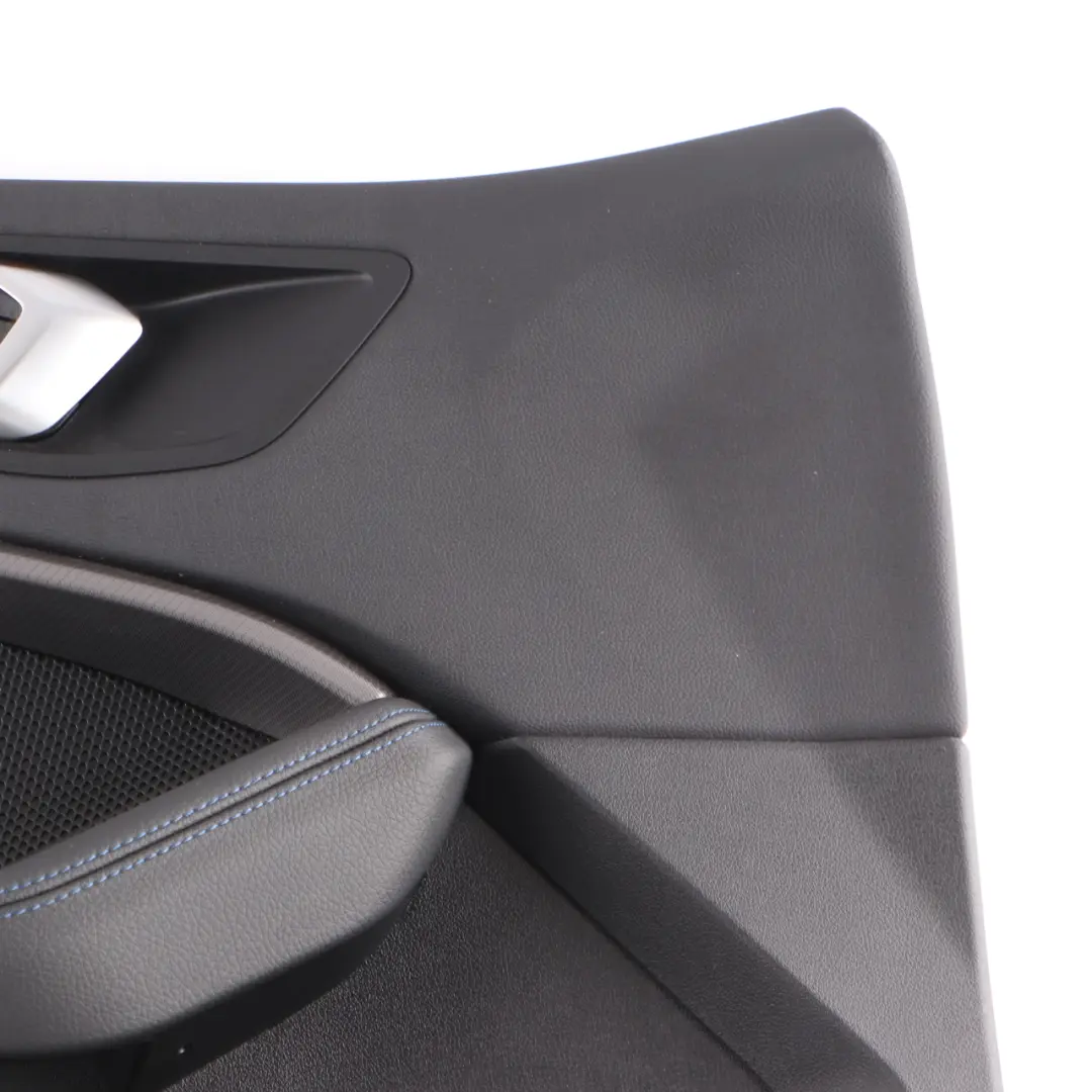 BMW F40 Scheda Porta Anteriore Sinistra Rivestimento Traforata Dakota Nero - SKU 9893821 - Numero di parte 9893821