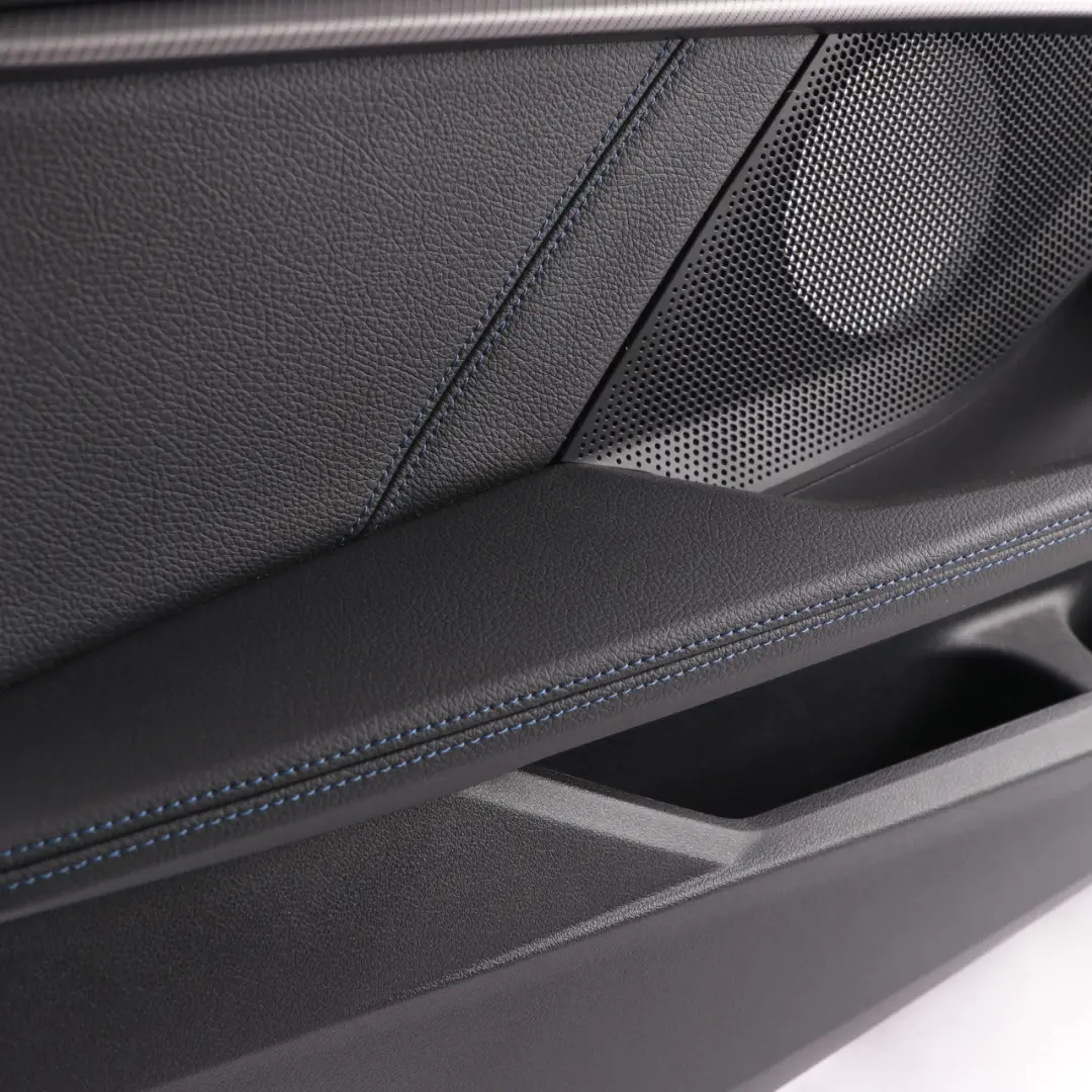 Door Card Front Left N/S Lining Trim Perforated Leather Dakota Black to BMW F40 with Part number 9893821 BMW F40 Door Card Front Left N/S Lining Trim Perforated Leather Dakota Black - SKU 9893821 - Part number 9893821