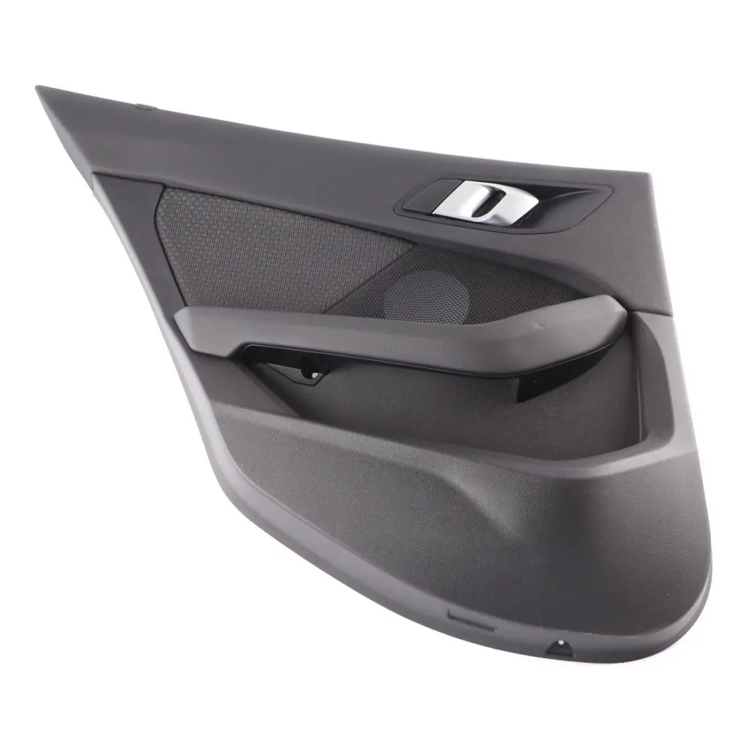 Door Card Rear Left N/S Lining Trim Cloth Fabric Grid Anthracite to BMW F40 with Part number 9893843 BMW F40 Door Card Rear Left N/S Lining Trim Cloth Fabric Grid Anthracite - SKU 9893843 - Part number 9893843