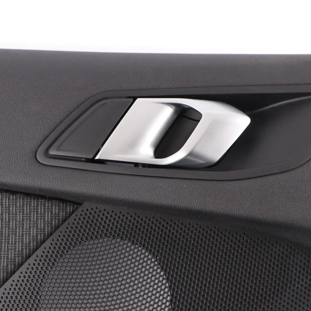 BMW F40 Door Card Rear Left N/S Lining Trim Cloth Fabric Grid Anthracite - SKU 9893843 - Part number 9893843