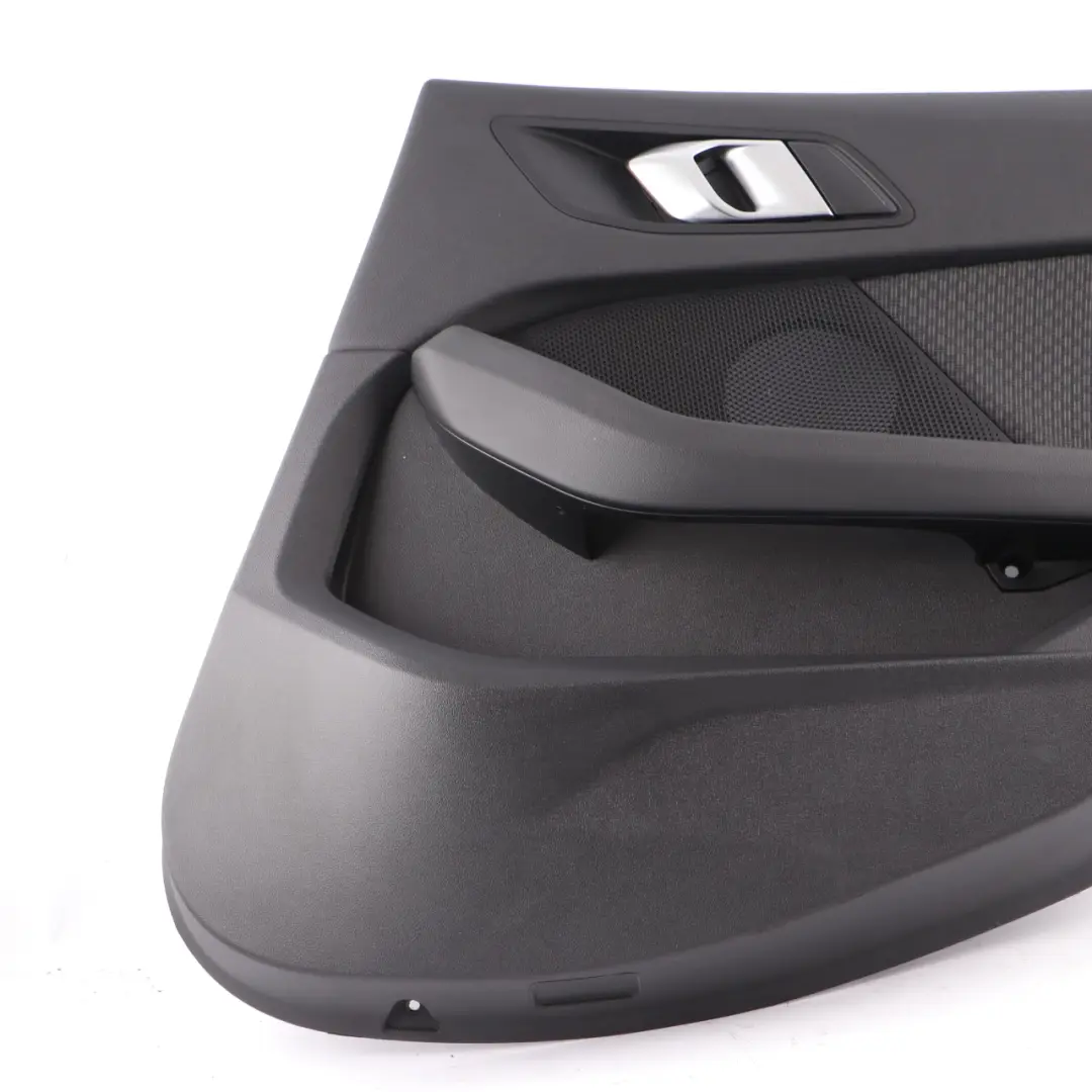 Door Card Rear Right O/S Lining Trim Cloth Fabric Grid Anthracite to BMW F40 with Part number 9893844 BMW F40 Door Card Rear Right O/S Lining Trim Cloth Fabric Grid Anthracite - SKU 9893844 - Part number 9893844