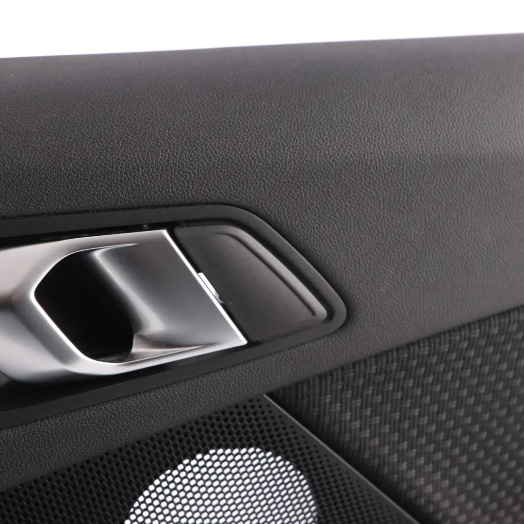 Door Card Rear Right O/S Lining Trim Cloth Fabric Grid Anthracite to BMW F40 with Part number 9893844 BMW F40 Door Card Rear Right O/S Lining Trim Cloth Fabric Grid Anthracite - SKU 9893844 - Part number 9893844