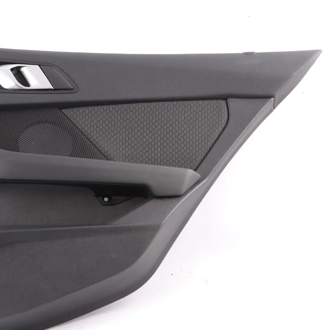 Door Card Rear Right O/S Lining Trim Cloth Fabric Grid Anthracite to BMW F40 with Part number 9893844 BMW F40 Door Card Rear Right O/S Lining Trim Cloth Fabric Grid Anthracite - SKU 9893844 - Part number 9893844