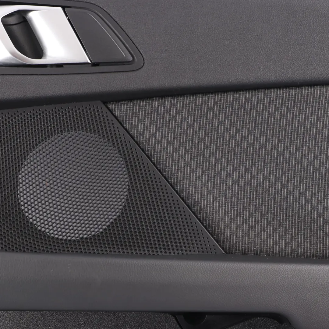 Door Card Rear Right O/S Lining Trim Cloth Fabric Grid Anthracite to BMW F40 with Part number 9893844 BMW F40 Door Card Rear Right O/S Lining Trim Cloth Fabric Grid Anthracite - SKU 9893844 - Part number 9893844
