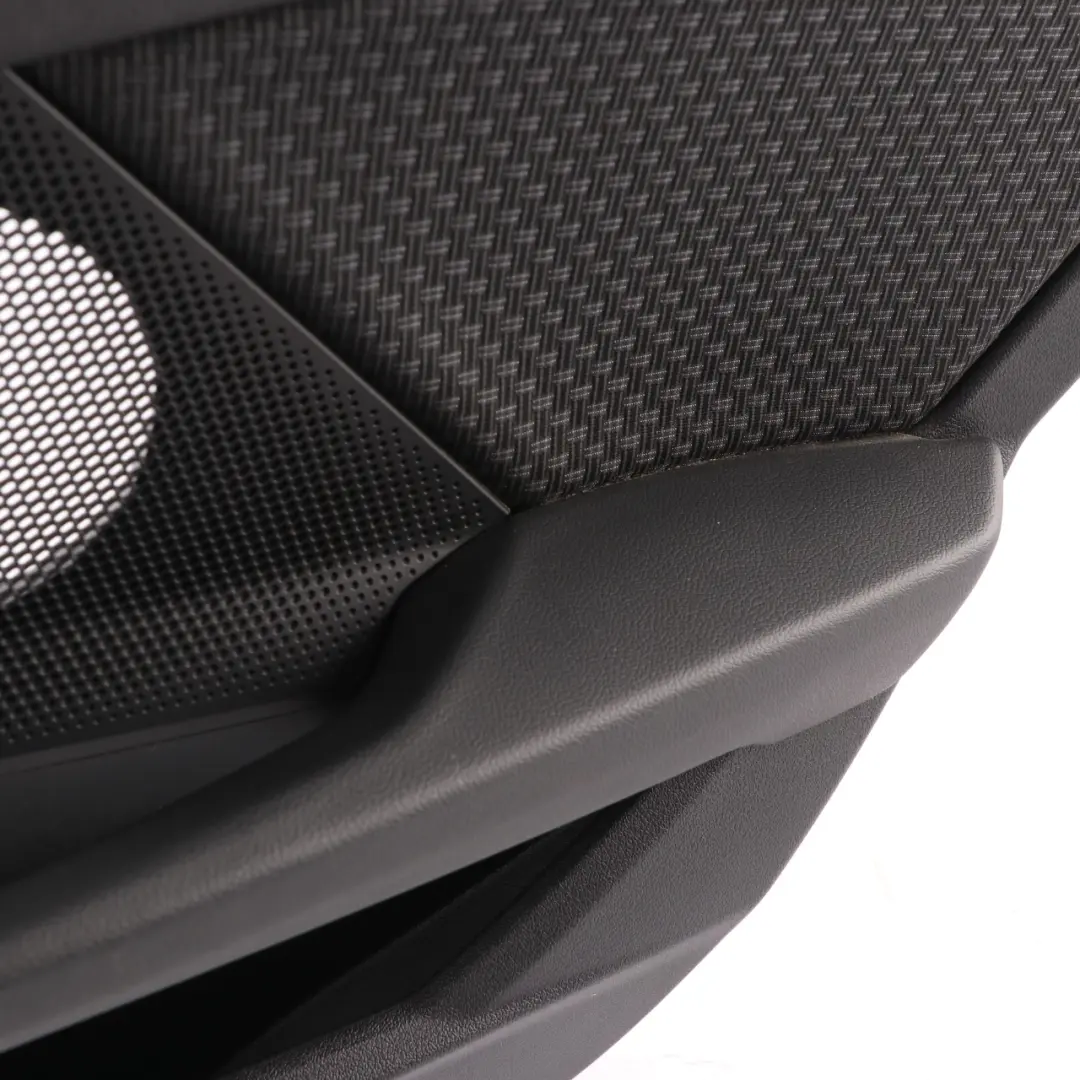 Door Card Rear Right O/S Lining Trim Cloth Fabric Grid Anthracite to BMW F40 with Part number 9893844 BMW F40 Door Card Rear Right O/S Lining Trim Cloth Fabric Grid Anthracite - SKU 9893844 - Part number 9893844