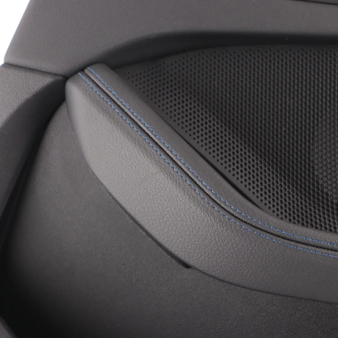 BMW F40 Door Card Rear Right O/S Lining Trim Perforated Leather Dakota Black - SKU 9893858 - Part number 9893858
