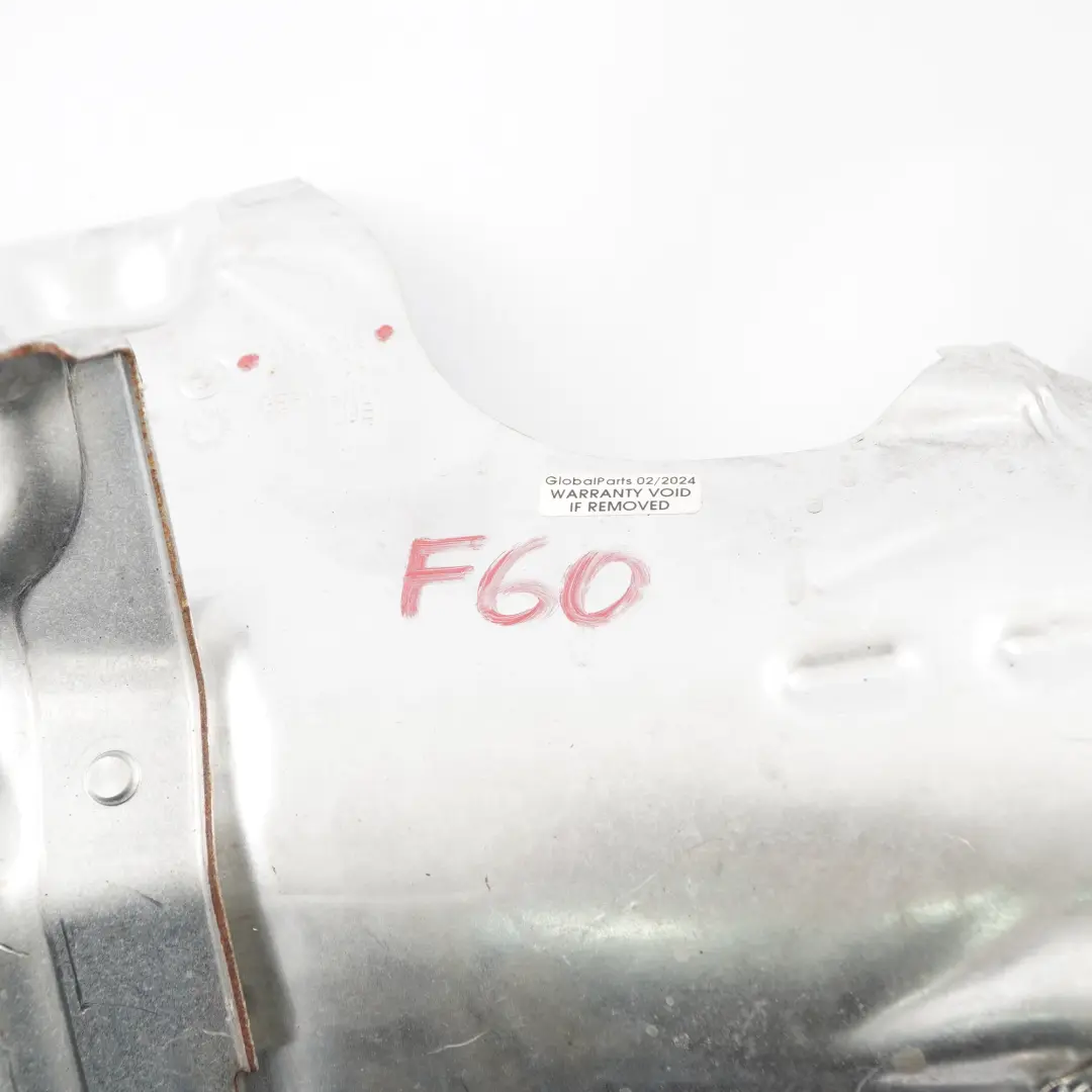 B48E Placa protección térmica colector turbo para BMW F40 Mini F54 LCI F60 con número de pieza 9894940 BMW F40 Mini F54 LCI F60 B48E Placa protección térmica colector turbo - SKU 9894940 - Número de pieza 9894940