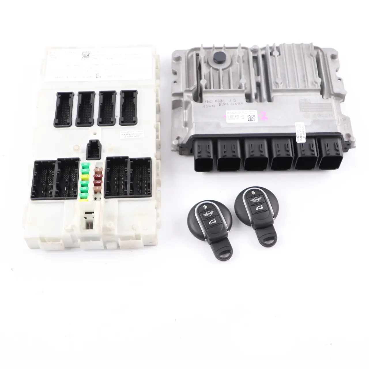 Mini Cooper F60 B38C 1.5 136HP Engine ECU Kit DME 9897879 BDC 2 Keys Dual Clutch
