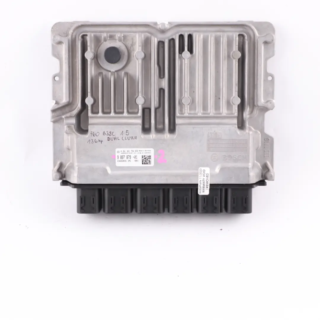 Mini Cooper F60 B38C 1.5 136HP Engine ECU Kit DME BDC 2 Keys Dual Clutch - SKU 9897879-2 - Part number 9897879