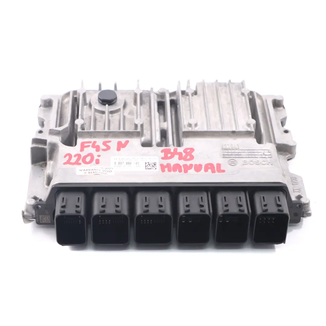 BMW F45 LCI 220i B48C 192HP Petrol Engine ECU DME + BDC + Key Manual - SKU 9897880 - Part number 9897880