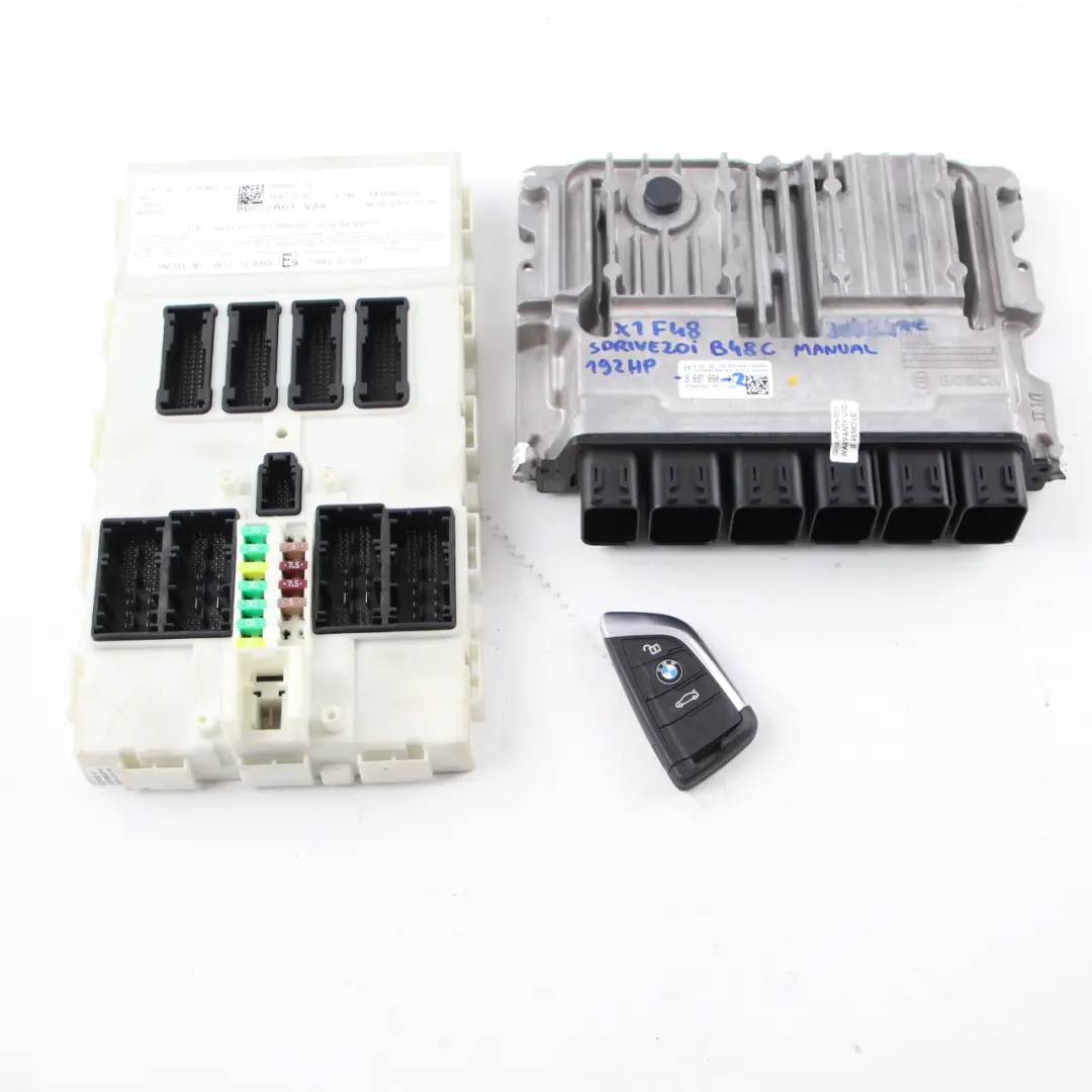 B48C 192HP Petrol Engine ECU DME + BDC + Key Manual to BMW F45 LCI 220i with Part number 9897880 BMW F45 LCI 220i B48C 192HP Petrol Engine ECU DME + BDC + Key Manual - SKU 9897880 - Part number 9897880