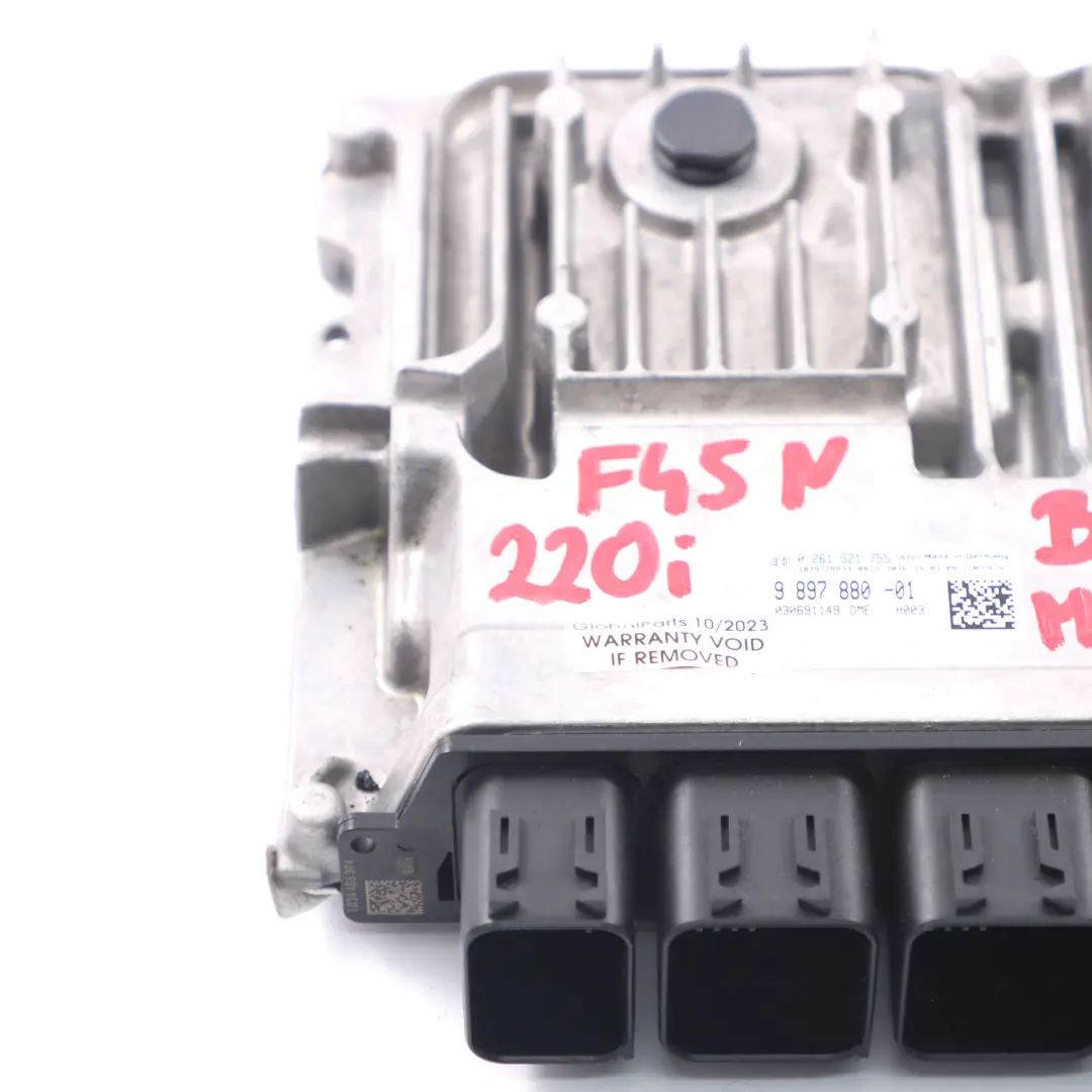 BMW F45 LCI 220i B48C 192HP Petrol Engine ECU DME + BDC + Key Manual - SKU 9897880 - Part number 9897880
