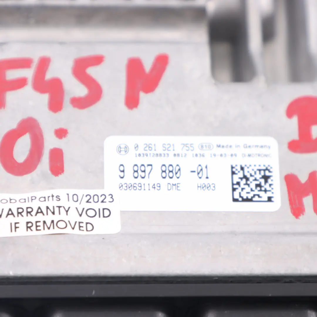 BMW F45 LCI 220i B48C 192HP Petrol Engine ECU DME + BDC + Key Manual - SKU 9897880 - Part number 9897880