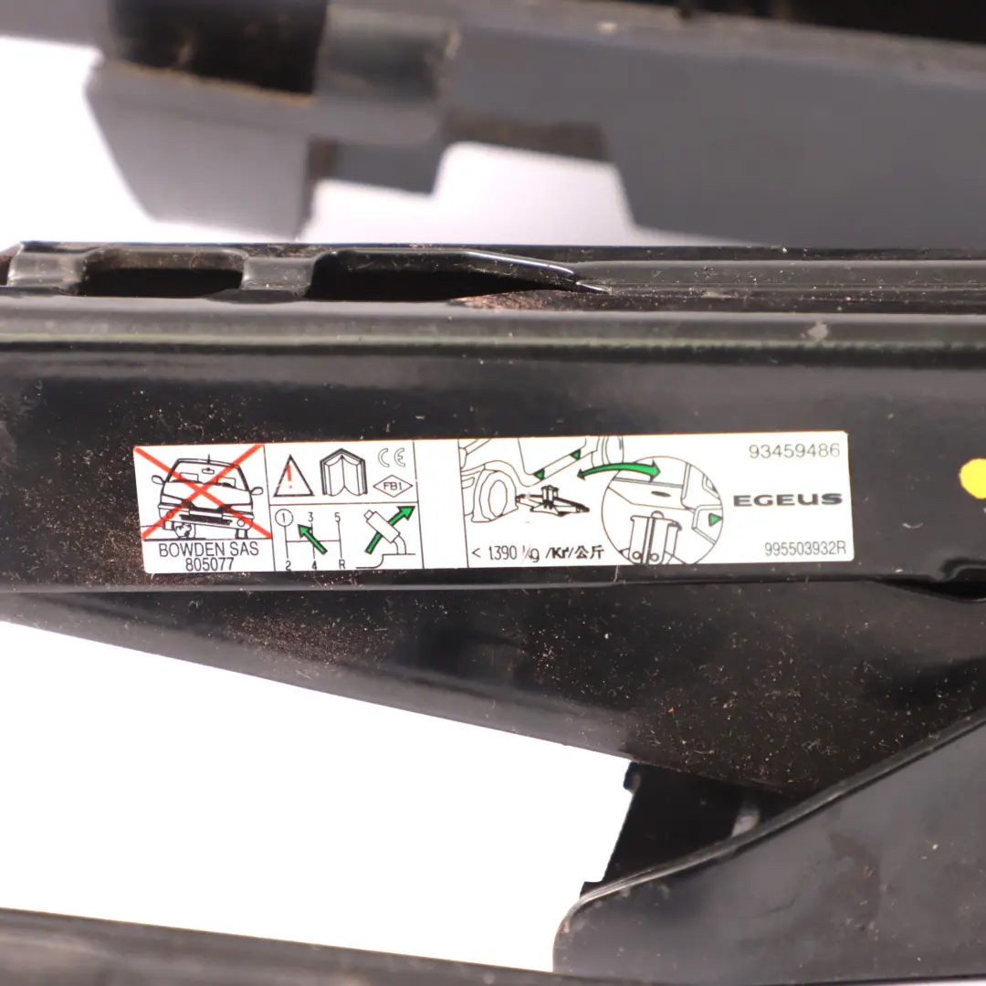  Caja de herramientas Renault Trafic III Opel Vivaro B Gato elevador de coches - SKU 995018195R-1 - Número de pieza 995018195R