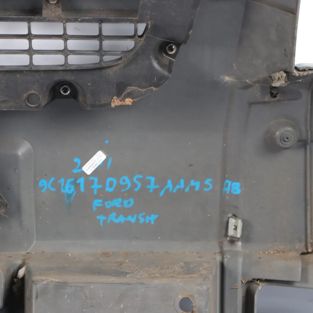 Front Bumper Trim Panel Grille Primed Textured Covering to Ford Transit Mk7 with Part number 9C16-17D957-AAM5AB Ford Transit Mk7 Front Bumper Trim Panel Grille Primed Textured Covering - SKU 9C16-17D957-AAM5AB - Part number 9C16-17D957-AAM5AB