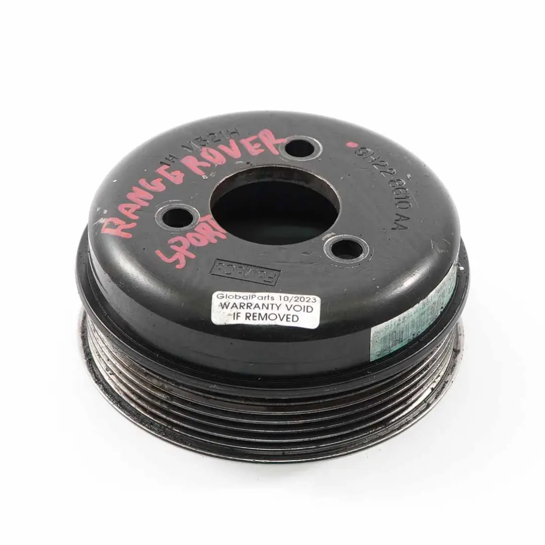 Kühlmittel-Wasserpumpen-Zahnriemenscheibe 9H22-8610-AA für Land Rover Range L322 mit Teilenummer 9H228610AA Land Rover Range L322 Kühlmittel-Wasserpumpen-Zahnriemenscheibe 9H22-8610-AA - SKU 9H228610AA - Teilenummer 9H228610AA